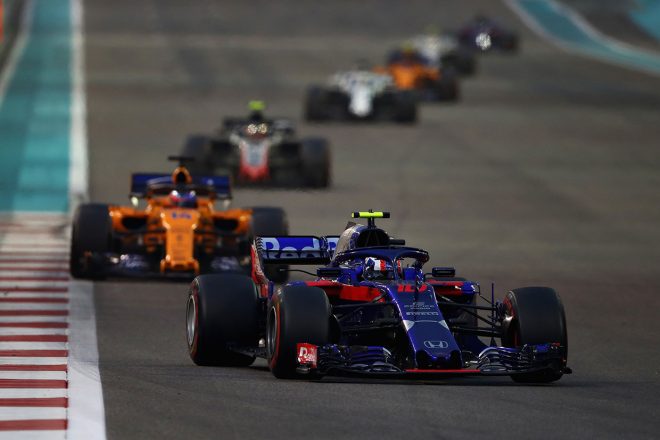 2019年F1最終戦アブダビGP　ピエール・ガスリー（トロロッソ・ホンダ）