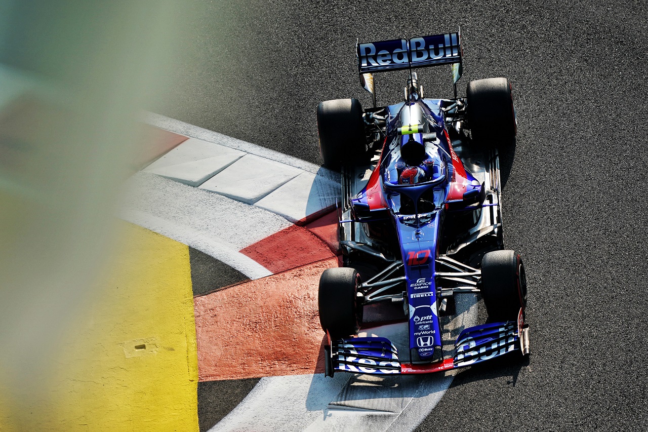 2019年F1第21戦アブダビGP　ピエール・ガスリー（トロロッソ・ホンダ）