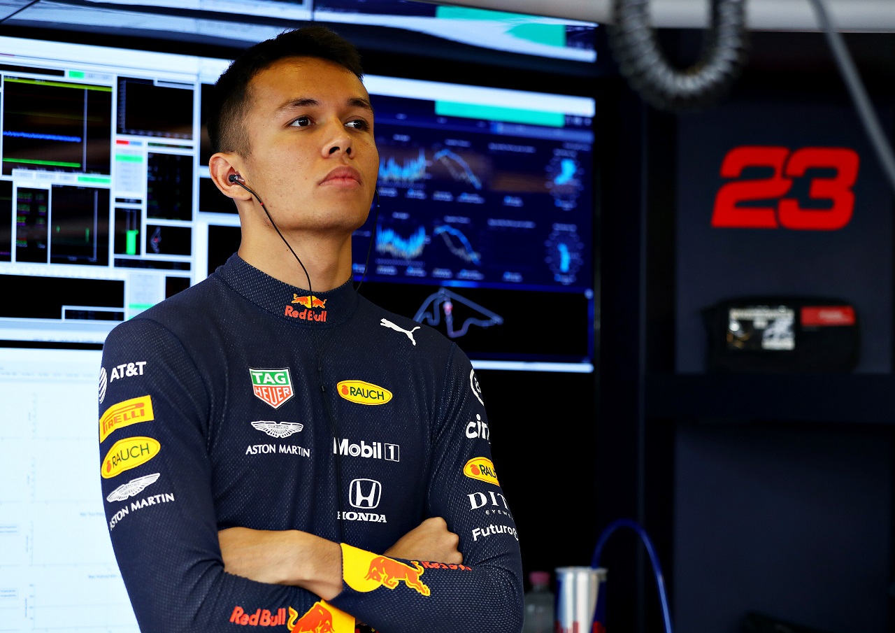 2019年F1第21戦アブダビGP　アレクサンダー・アルボン（レッドブル・ホンダ）