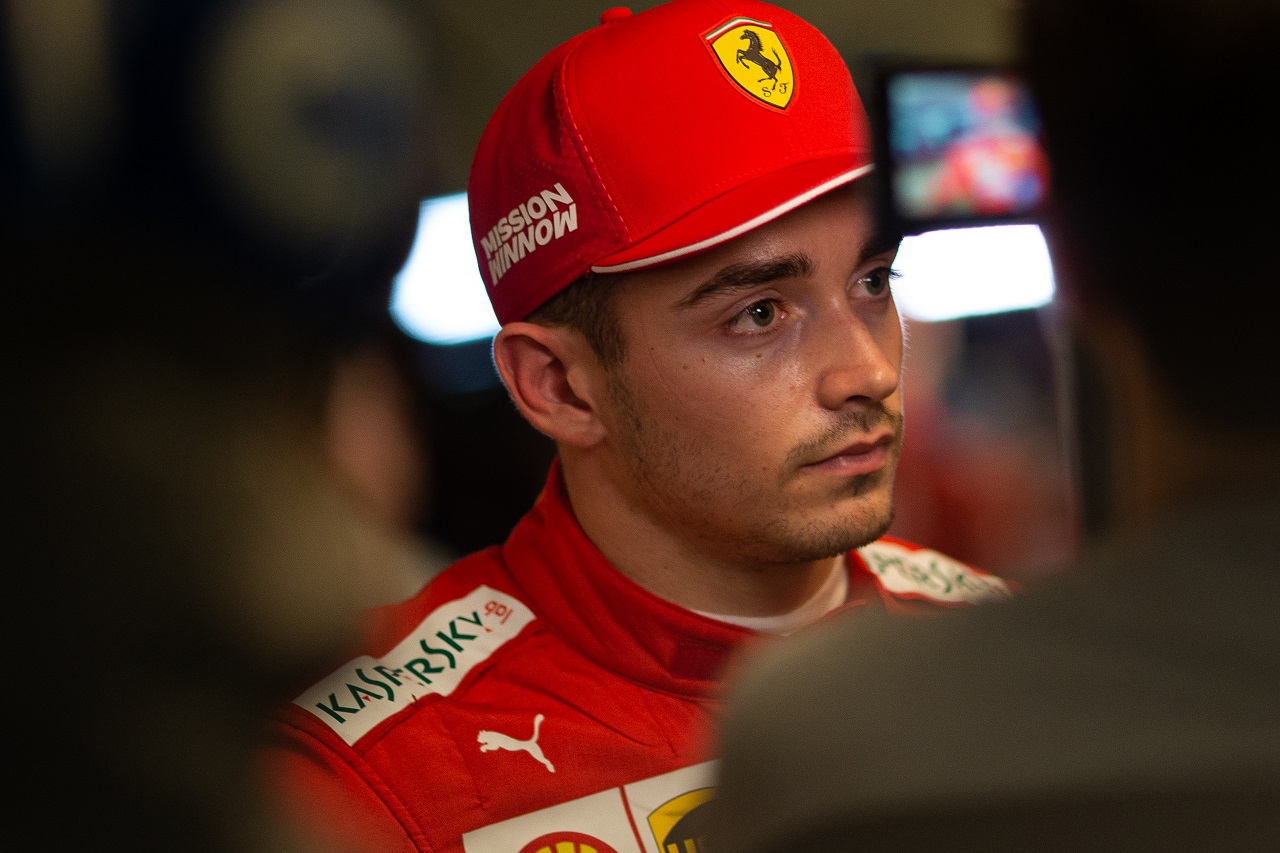 2019年F1第21戦アブダビGP　シャルル・ルクレール（フェラーリ）