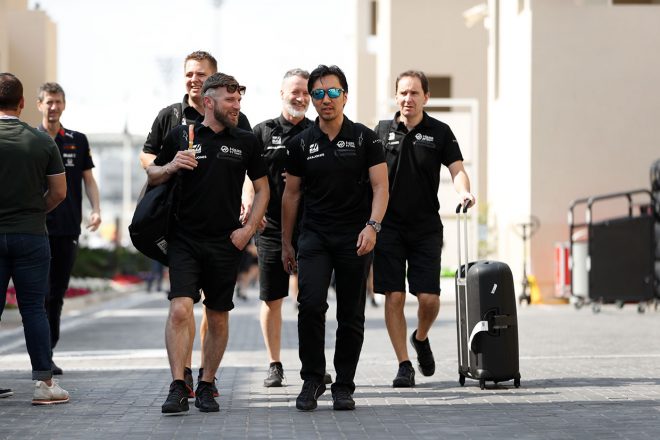 2019年F1最終戦アブダビGP　ハースF1　小松礼雄チーフエンジニア