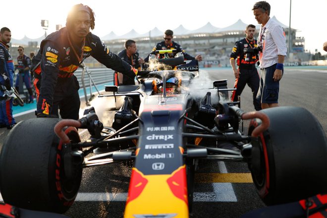 2019年F1最終戦アブダビGP　マックス・フェルスタッペン（レッドブル・ホンダ）