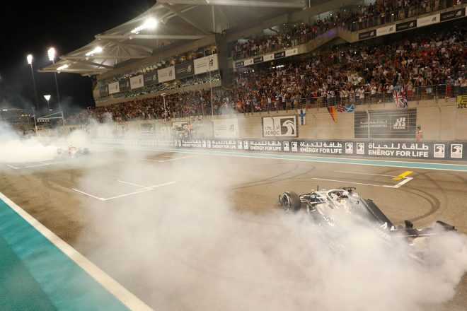 2019年F1最終戦アブダビGP　ルイス・ハミルトン（メルセデス）