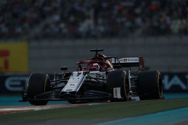 2019年F1最終戦アブダビGP　キミ・ライコネン（アルファロメオ）