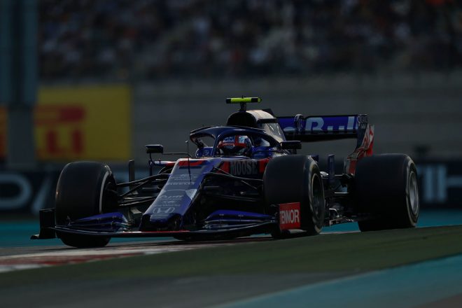 2019年F1最終戦アブダビGP　ピエール・ガスリー（トロロッソ・ホンダ）