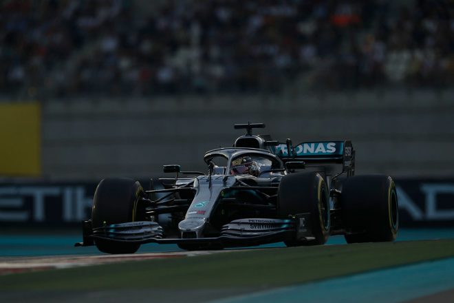 2019年F1最終戦アブダビGP　ルイス・ハミルトン（メルセデス）