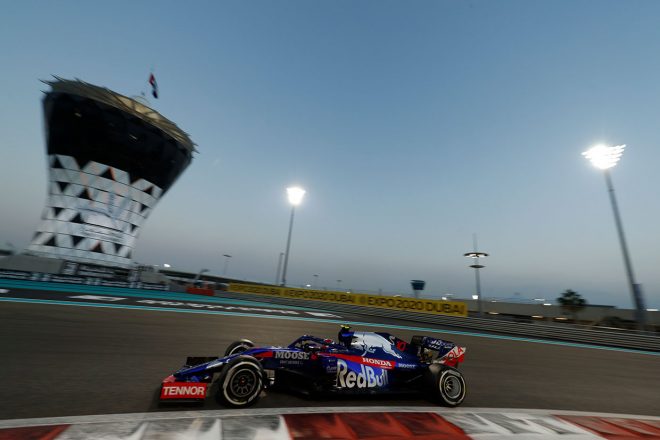 2019年F1最終戦アブダビGP　ピエール・ガスリー（トロロッソ・ホンダ）