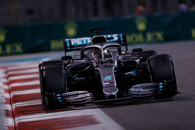 2019年F1最終戦アブダビGP　ルイス・ハミルトン（メルセデス）