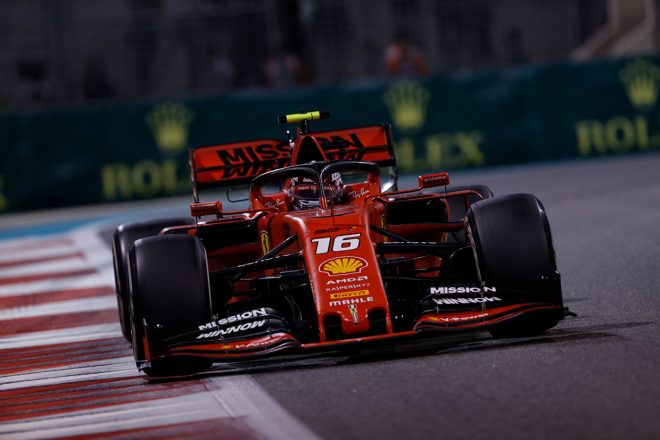 2019年F1最終戦アブダビGP　シャルル・ルクレール（フェラーリ）