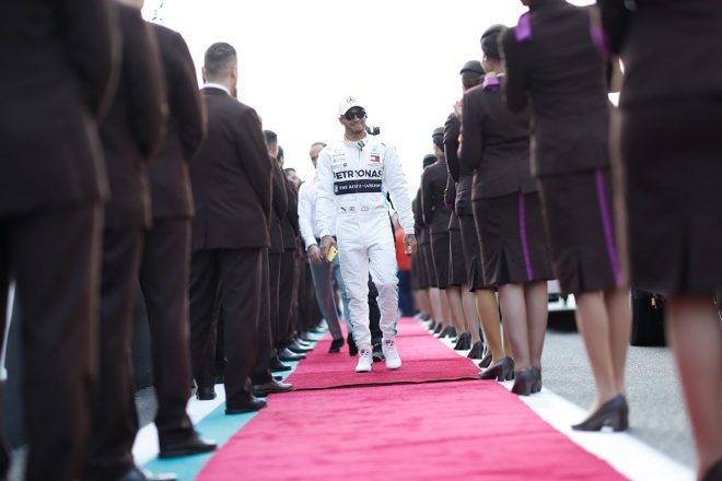 2019年F1最終戦アブダビGP　ルイス・ハミルトン（メルセデス）