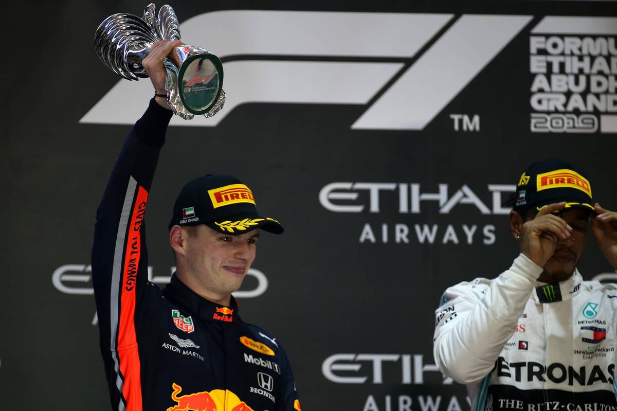 2019年F1最終戦アブダビGP　マックス・フェルスタッペン（レッドブル・ホンダ）