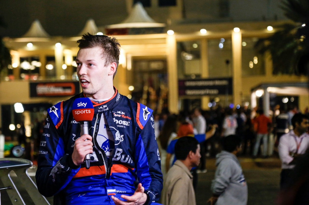 2019年F1第21戦アブダビGP　ダニール・クビアト（トロロッソ・ホンダ）