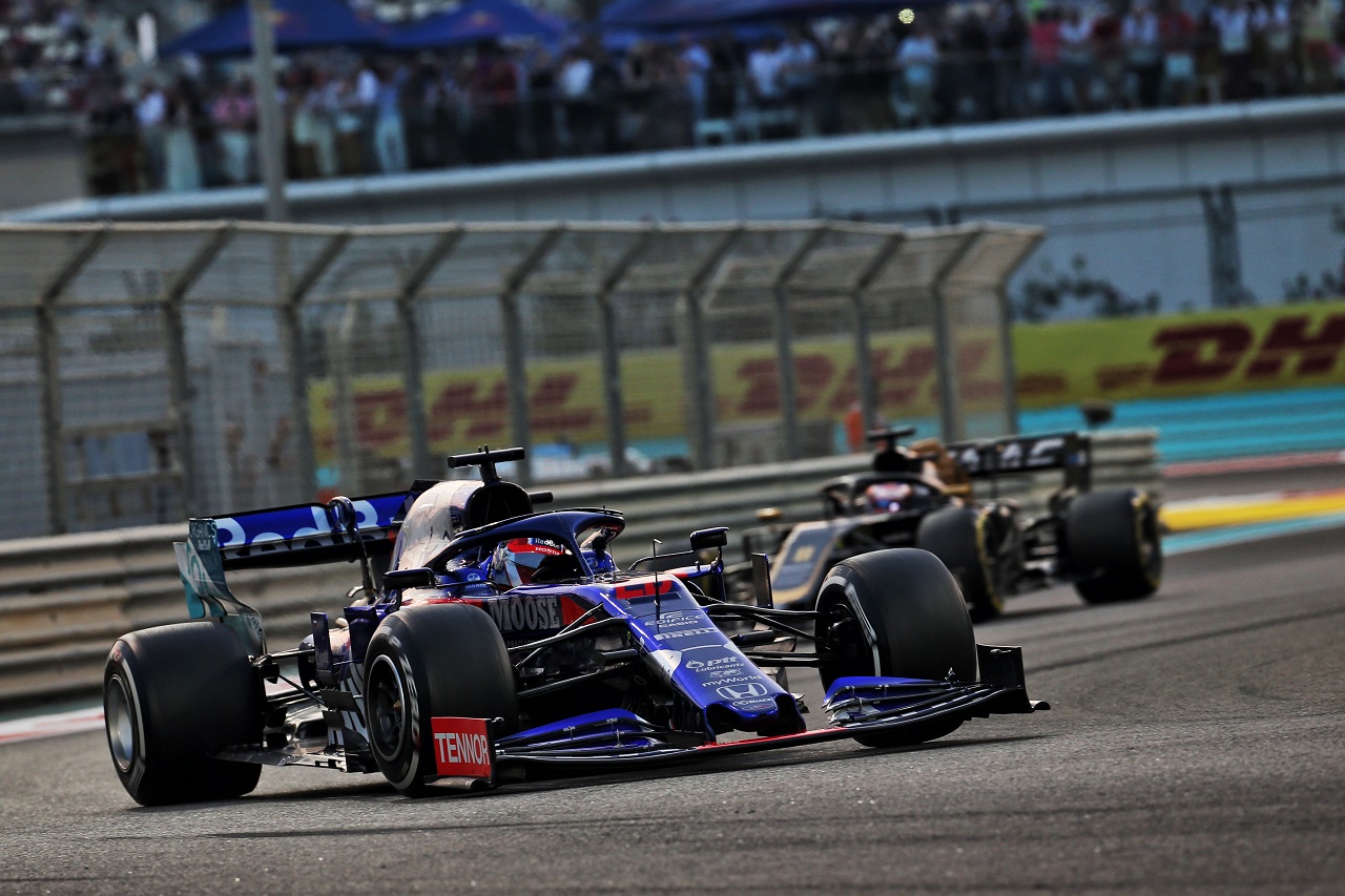 2019年F1第21戦アブダビGP　ダニール・クビアト（トロロッソ・ホンダ）