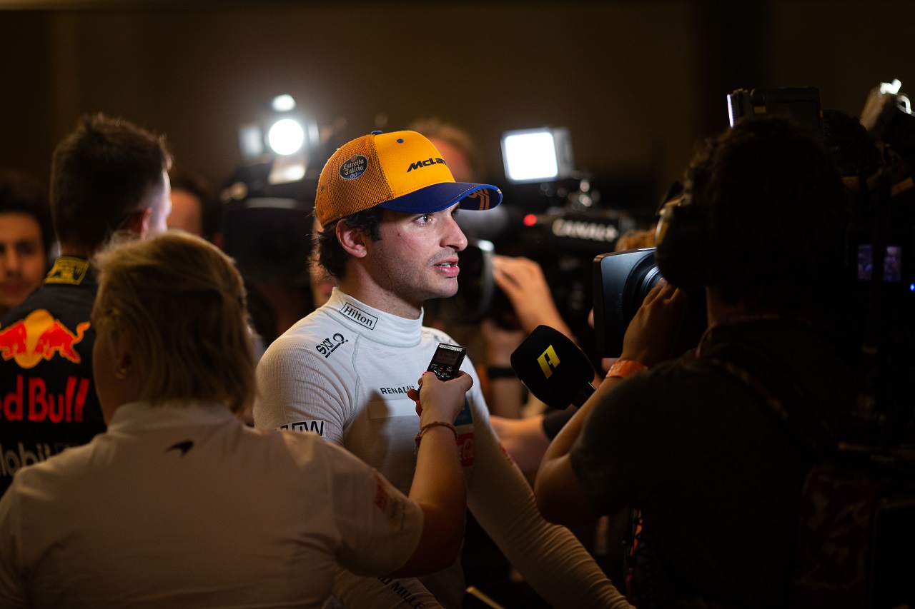 2019年F1第21戦アブダビGP　カルロス・サインツJr.（マクラーレン）