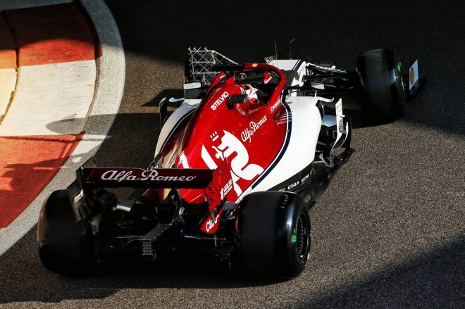 2019年F1アブダビテスト1日目　キミ・ライコネン（アルファロメオ）