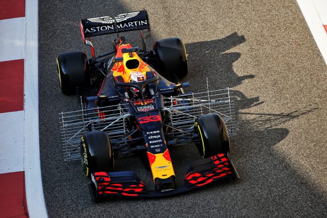 2019年F1アブダビテスト　マックス・フェルスタッペン（レッドブル・ホンダ）