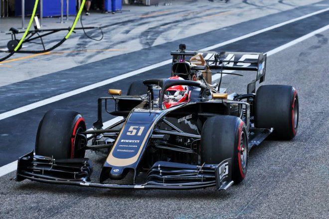 2019年F1アブダビテスト2日目　ピエトロ・フィッティパルディ（ハース）