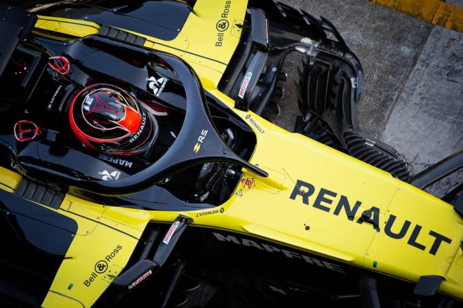 2019年F1アブダビテスト2日目　エステバン・オコン（ルノー）