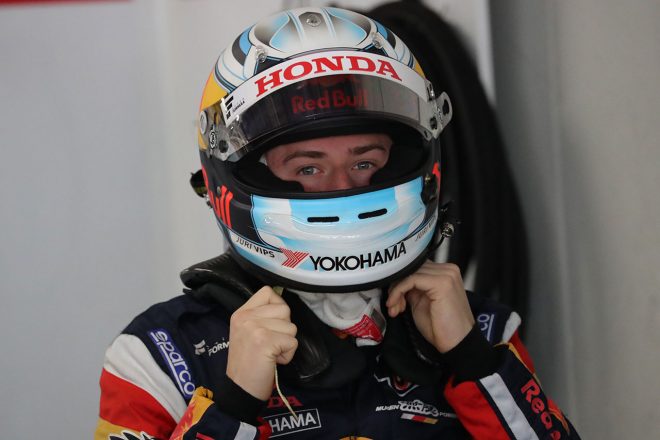 全日本スーパーフォーミュラ選手権合同テスト・ルーキードライバーテスト　ユーリ・ビップス（TEAM MUGEN）