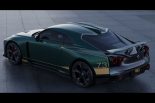 ニッサンGT-R50・バイ・イタルデザイン／グリーン、リヤビュー