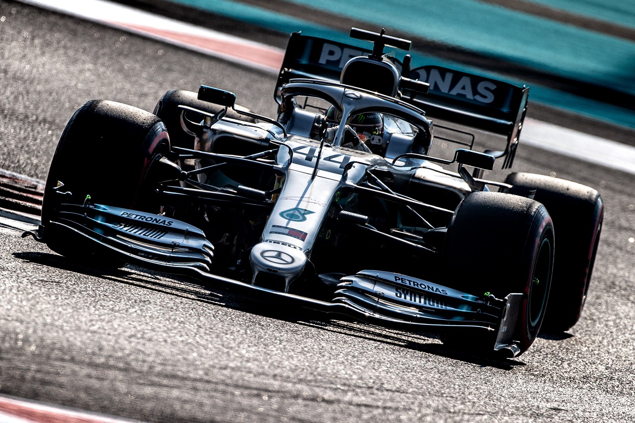 2019年F1第21戦アブダビGP　ルイス・ハミルトン（メルセデス）