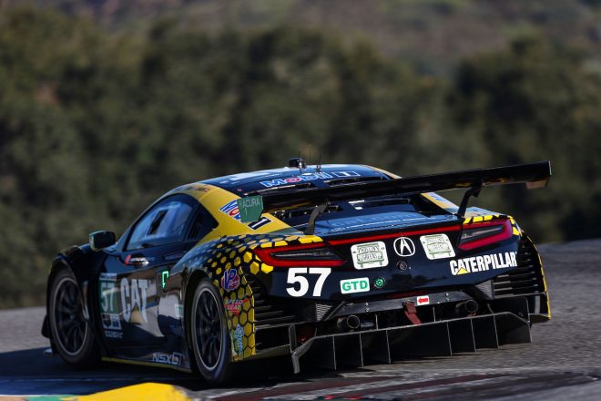 全戦を女性ドライバーのラインアップで戦った57号車アキュラNSX GT3。2020年は一新した布陣で勝利を狙う。