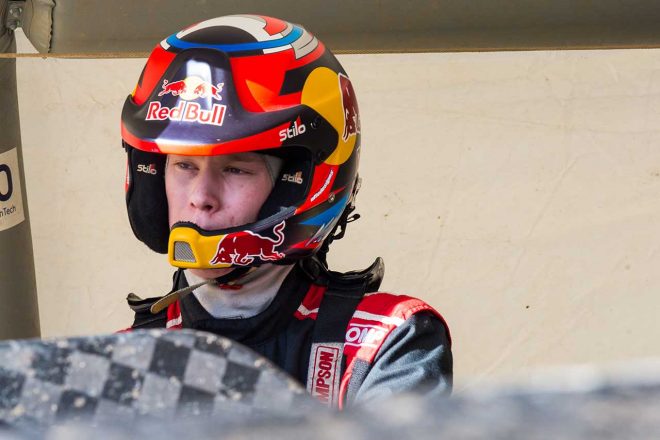 フランス国内でトヨタ・ヤリスWRCのテストに臨んだカッレ・ロバンペラ