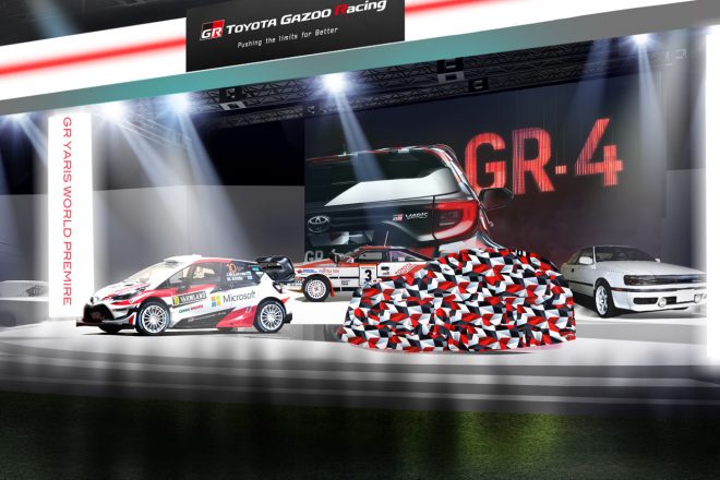 東京オートサロン2020 TOYOTA GAZOO Racingブースイメージ（ステージ）