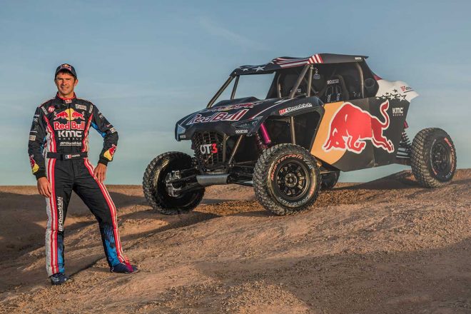 レッドブル・オフロード・ジュニアプログラムで教官を務めるシリル・デプレ