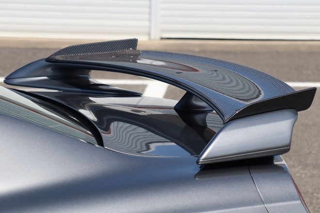 2013年型ニッサンGT-R CLUBMAN RACE SPECのリヤウイング