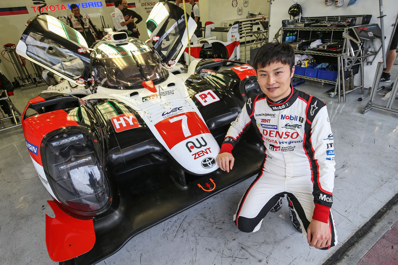 TOYOTA GAZOO Racingの7号車トヨタTS050ハイブリッドを初ドライブした山下健太