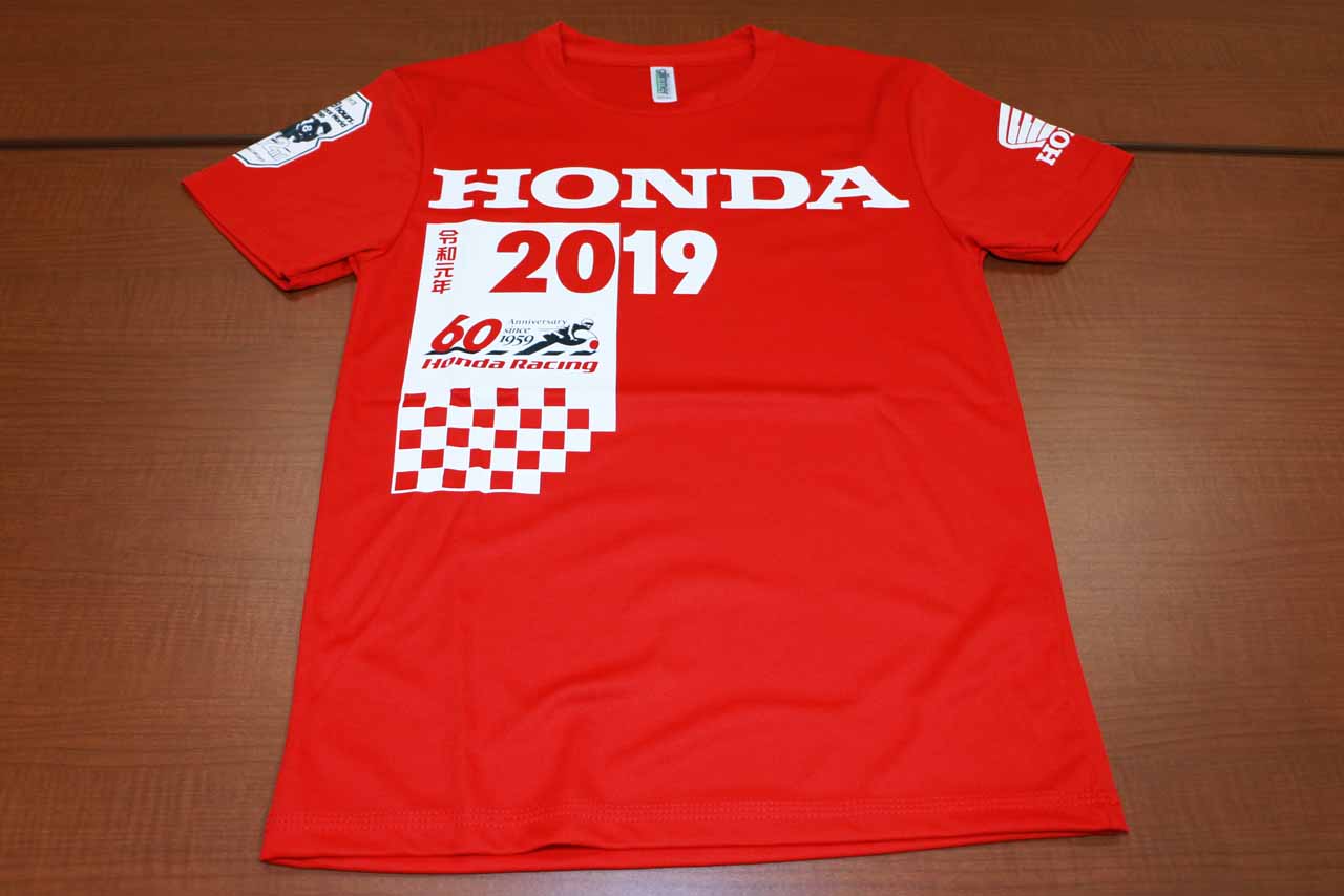 ホンダレーシング60周年記念の鈴鹿8耐Tシャツ（キッズサイズなのでご注意を）
