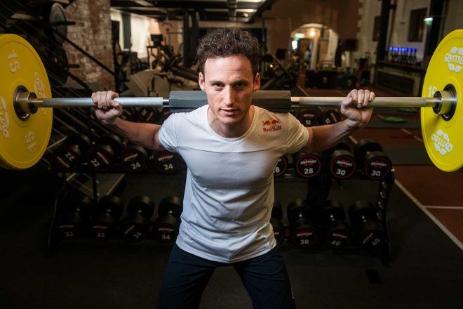 APCでのトレーニングに臨んだポル・エスパルガロ