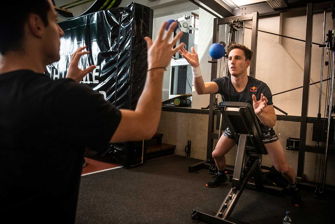 APCでのトレーニングに臨んだポル・エスパルガロ