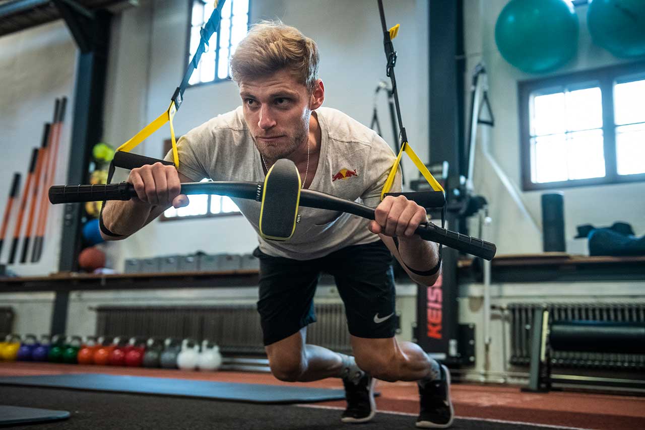 APCでのトレーニングに臨んだブラッド・ビンダー