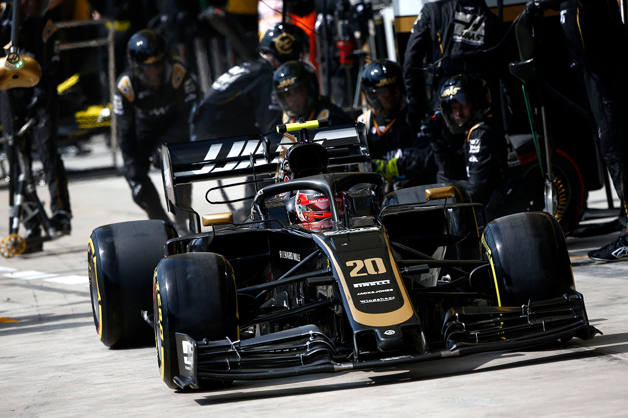 2019年F1第20戦ブラジルGP　ケビン・マグヌッセン（ハース）