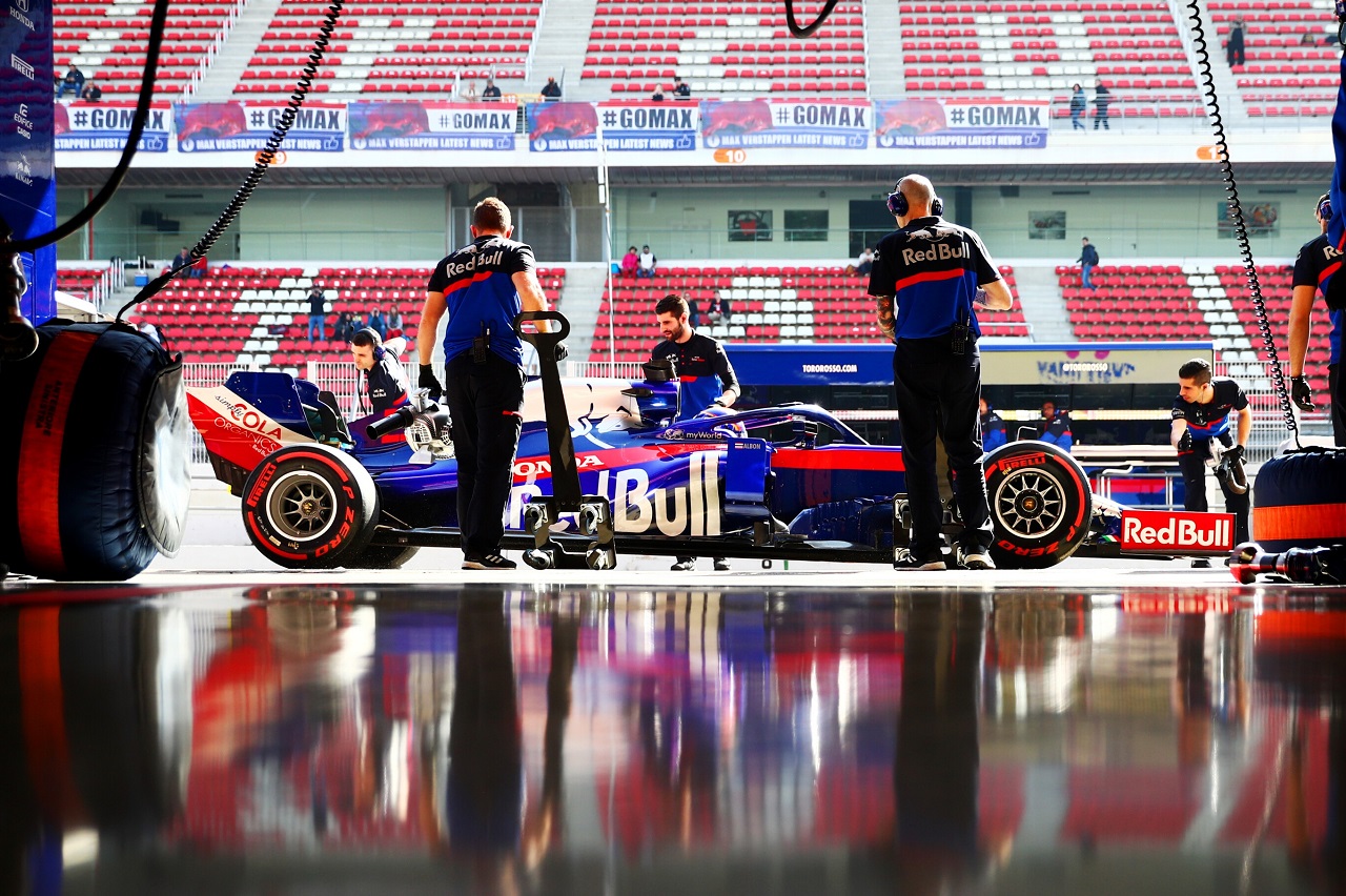 2019年F1プレシーズンテストでのトロロッソSTR14・ホンダ