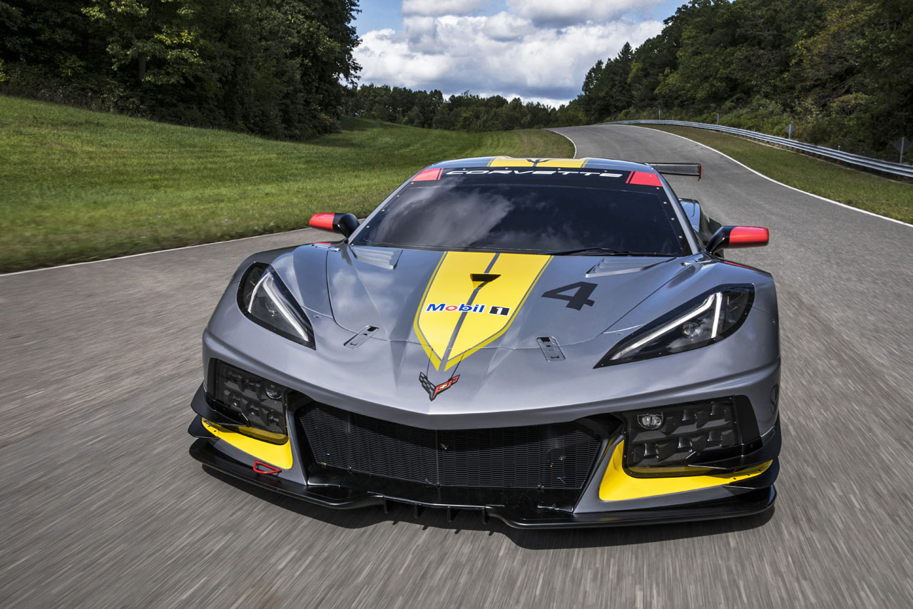 2020年シーズンのIMSAウェザーテック・スポーツカー選手権開幕戦デイトナ24時間で、レースデビューするシボレー・コルベットC8.R