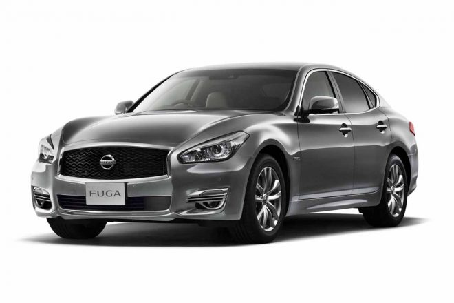 ニッサン・フーガハイブリッド/ダークメタルグレー