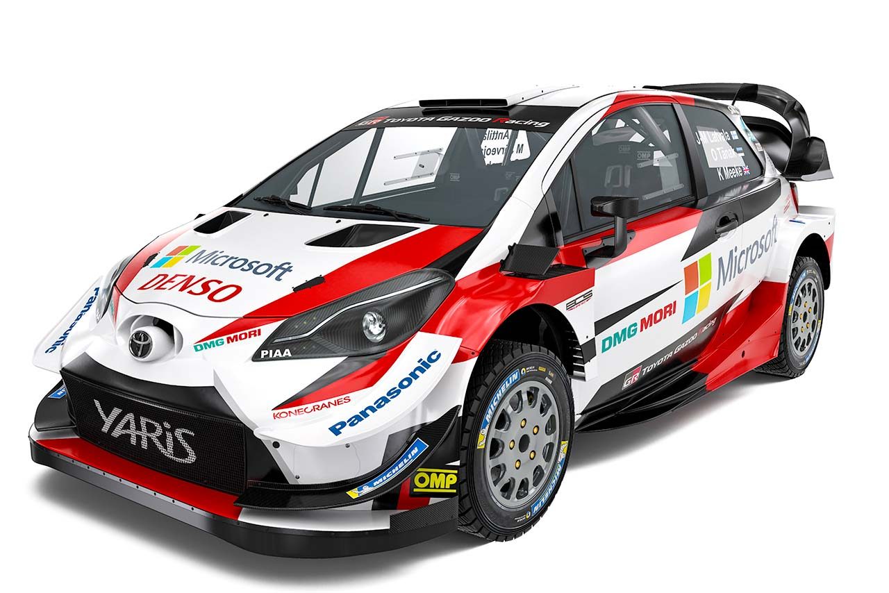 トヨタが公開した2019年仕様のトヨタ・ヤリスWRC