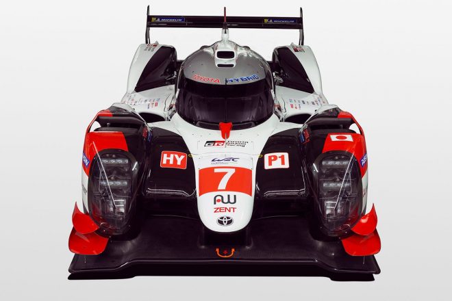 2019／20年型トヨタTS050ハイブリッドのフロントビュー