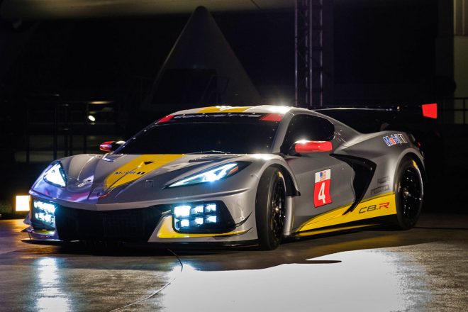 シボレーの新型ル・マンカー『コルベットC8.R』は2019年10月2日、ケネディ宇宙センターでサプライズ発表された。