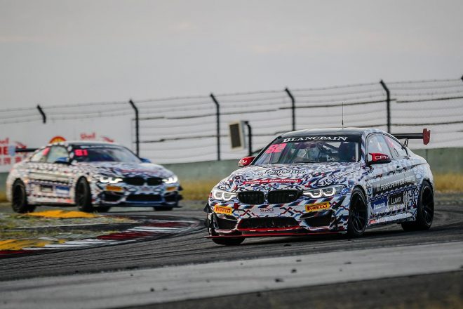 2019年はブランパンGTシリーズ・アジアにBMW Team Studieの2台が参戦したBMW M4 GT4