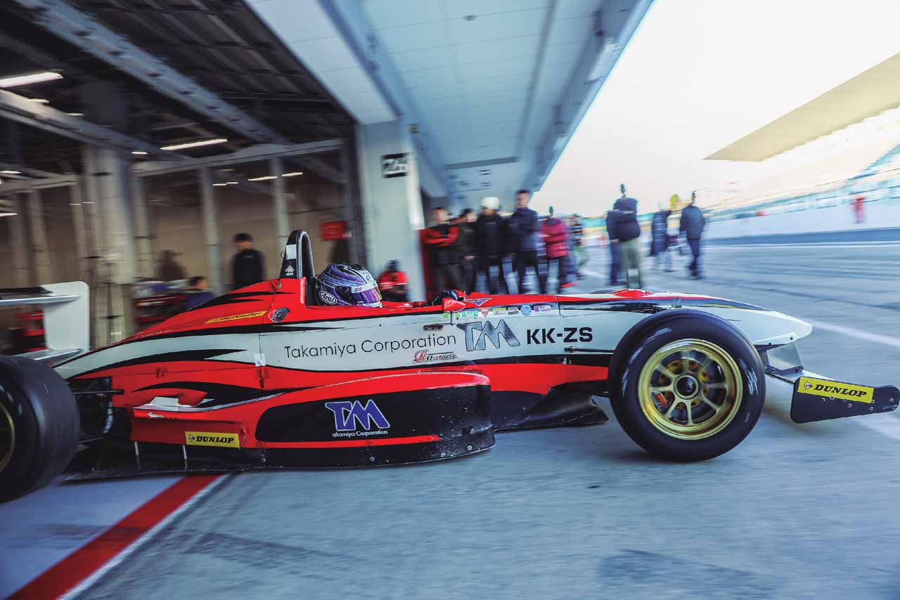 JAF-F4日本一決定戦に参戦した太田格之進