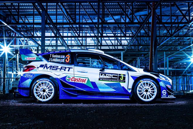 2020年のWRCにMスポーツ・フォードが投入するフィエスタWRC