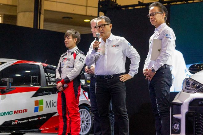 TOYOTA GAZOO Racing WRTの豊田章男チーム総代表