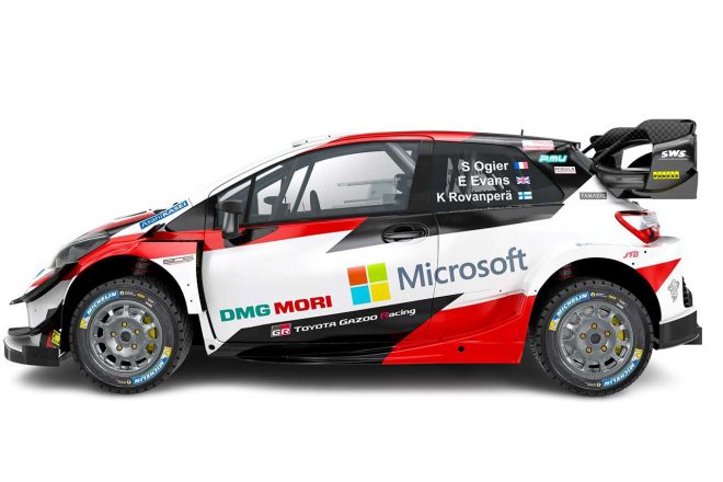 2020年仕様のトヨタ・ヤリスWRC