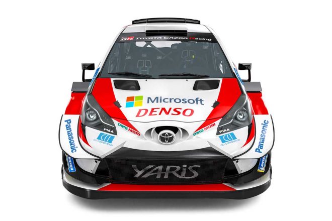 2020年仕様のトヨタ・ヤリスWRC