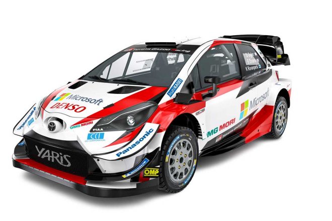 2020年仕様のトヨタ・ヤリスWRC