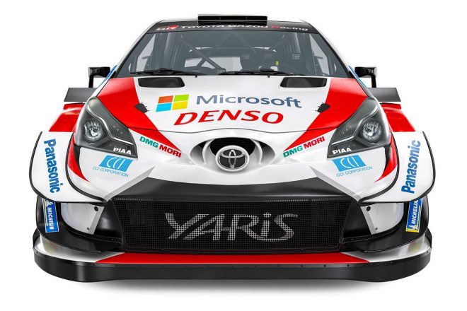 2020年仕様のトヨタ・ヤリスWRC